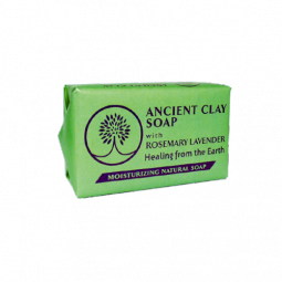 Ancient Clay Organic Vegan Soap with Rosemary Lavender 6oz